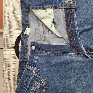 Levis 505 Jeans Mens 38x30 Blue Regular‎ Fit Straight Leg Denim Medium Wash